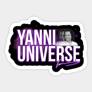 YANNIUNIVERSE TSHIRT Sticker